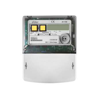 АЛЬФА A1140-05-RAL-SW-4П счетчик электрической энергии трехфазный многотарифный Эльстер Метроника для помещений ELSTER