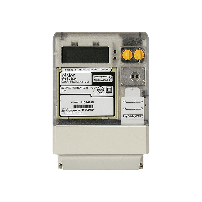 АЛЬФА A1801RL-P4G-DW-3 счетчик электрической энергии трехфазный многотарифный Эльстер Метроника 2 для помещений ELSTER A1801RL-P4-G-DW-3