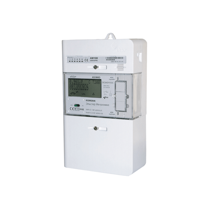 АЛЬФА счетчик электрической энергии однофазный многотарифный Эльстер Метроника 2 Для помещений ELSTER AS300KD0D-PL